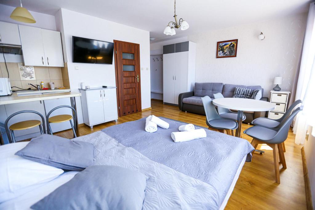 Villa Roza Pokoje & Apartamenty Łeba Exteriör bild